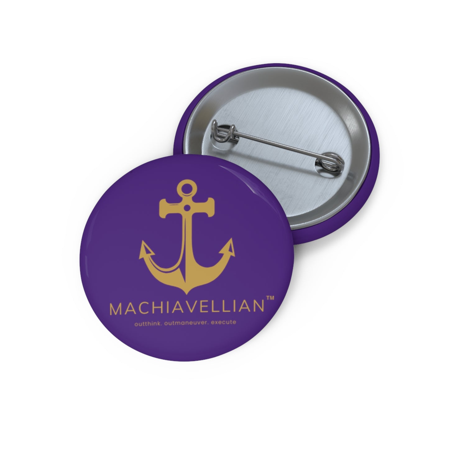 Purple/Gold Pin